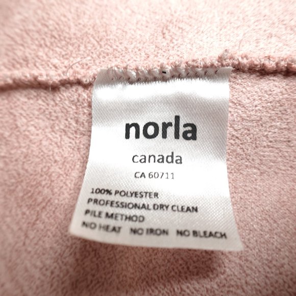 Norla Canada Vest Women's Medium Curly Poodle Sherpa Polyester Fleece - Picture 3 of 10